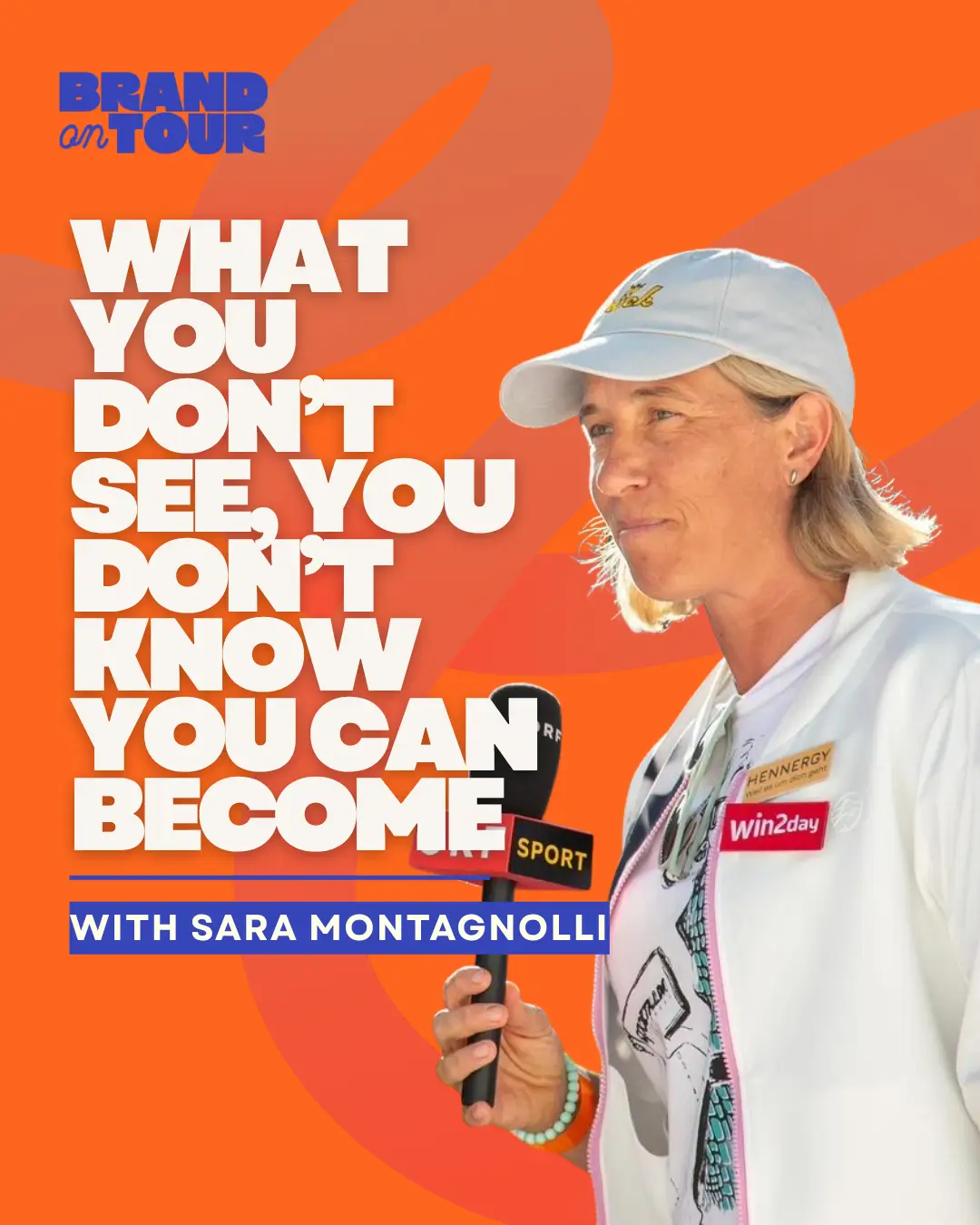 Sara Montagnolli on Brand on Tour, episode 2